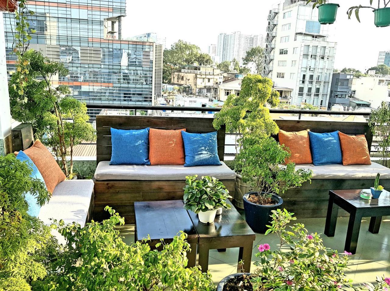 Green Suites Hotel โฮจิมินห์ซิตี้ ภายนอก รูปภาพ